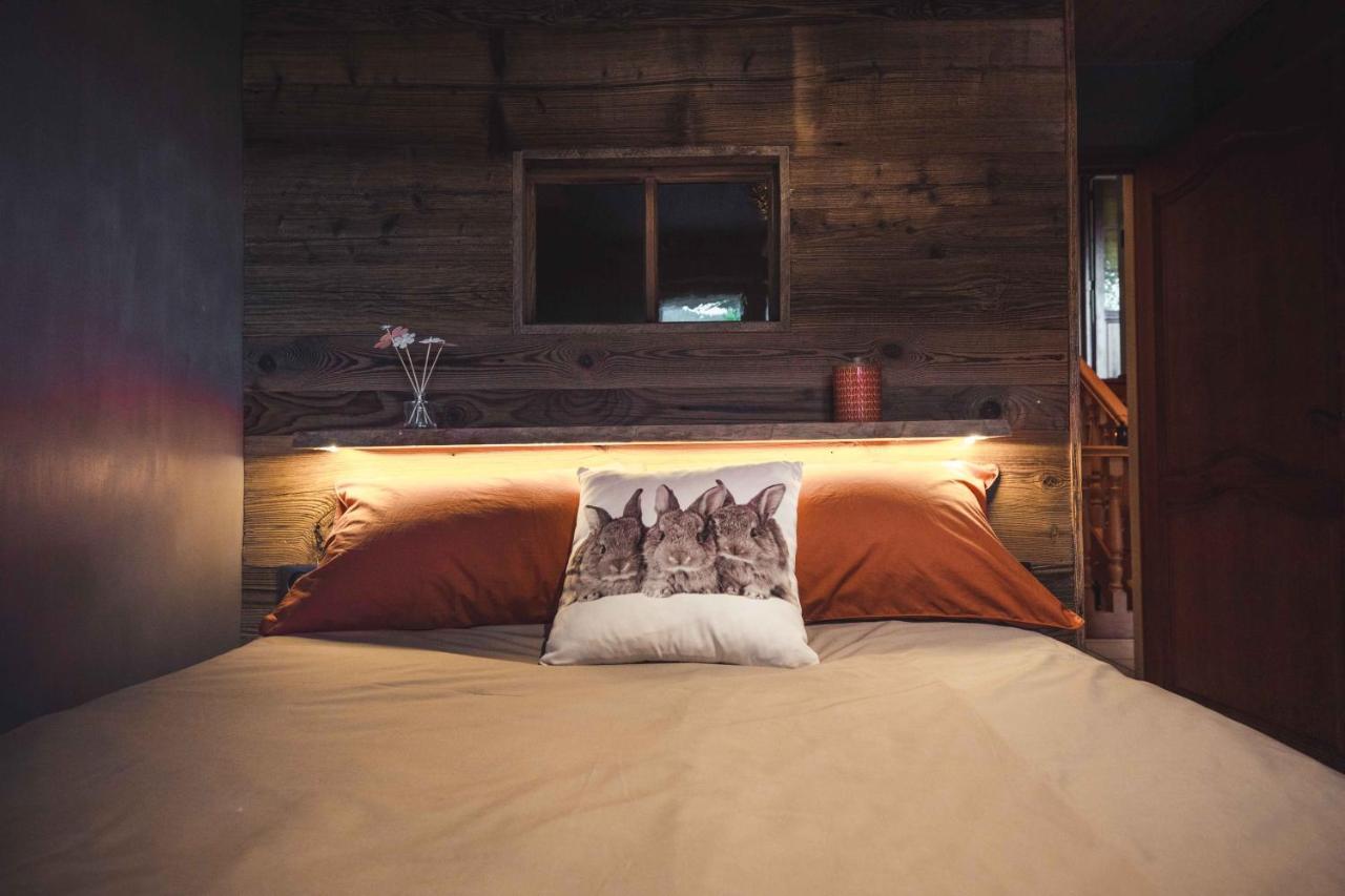 Chambres En Chalet Petit Dejeuner Inclus La Cote d'Arbroz Екстер'єр фото