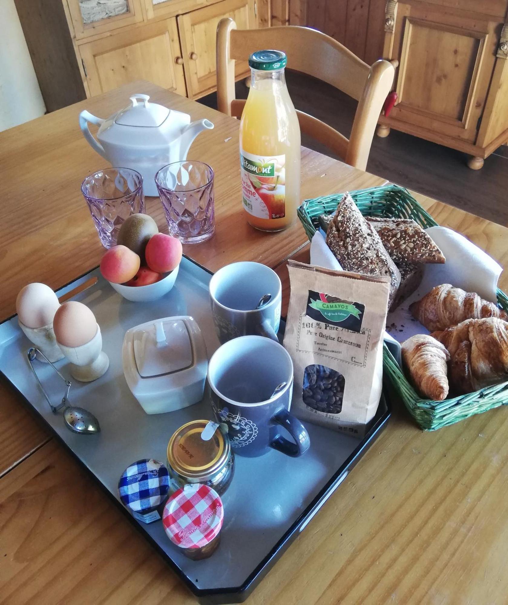 Chambres En Chalet Petit Dejeuner Inclus La Cote d'Arbroz Екстер'єр фото